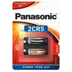 Panasonic 2CR5 6V Lítium Elem