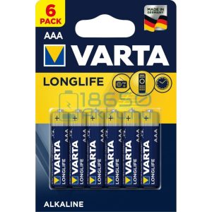 Varta Longlife Alkáli Tartós (AAA / LR03) Mikro Elem (6db)