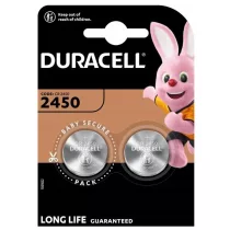 Duracell CR2450 Lítium Gombelem (2db)