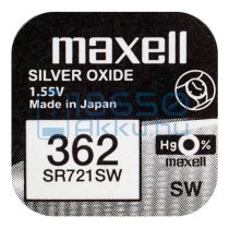 Maxell 362 / SR721SW Ezüst-Oxid Gombelem
