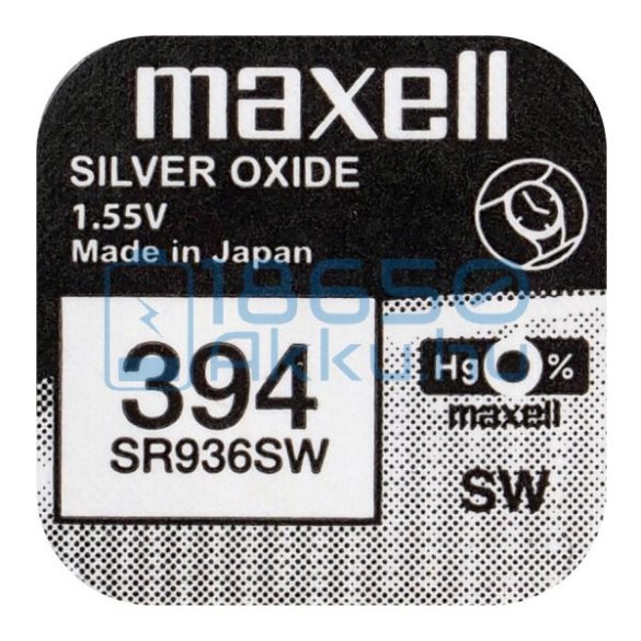 Maxell 394 / SR936SW Ezüst-Oxid Gombelem