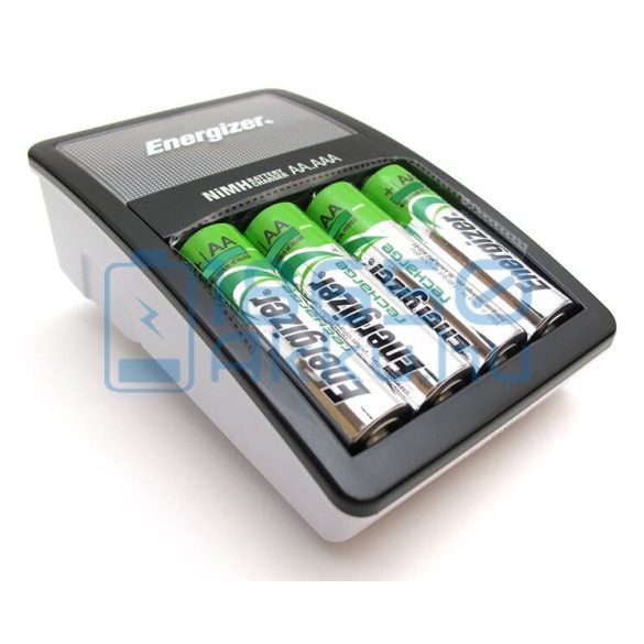 Energizer Maxi Ni-MH Akkumulátor Töltő + 4db 2000mAh (AA / R6) Ceruza Újratölthető Elem