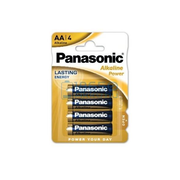 Panasonic Alkaline Power Alkáli Tartós (AA / LR6) Ceruza Elem (4db)