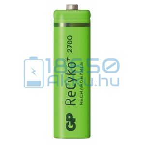 GP ReCyko+ 2700 2600mAh (AA / R6) Ceruza Újratölthető Elem / Ni-MH Akkumulátor