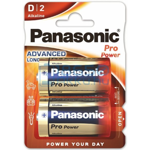 Panasonic Pro Power Alkáli Tartós (D / LR20) Góliát Elem (2db)
