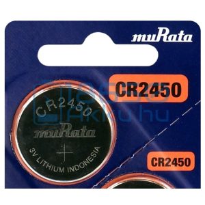 Murata CR2450 Lítium Gombelem