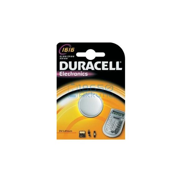 Duracell CR1616 Lítium Gombelem