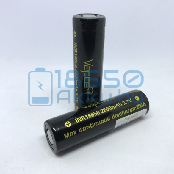 Vapcell INR18650 2800mAh 25A Akkumulátor