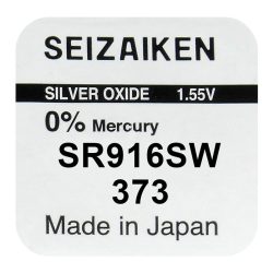 Seiko Seizaiken 373 / SR916SW Ezüst-Oxid Gombelem