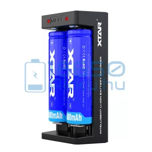 XTAR MC2S Akkumulátor Töltő
