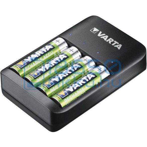 Varta USB Quatro Ni-MH Akkumulátor Töltő + 4db 2100mAh (AA / R6) Ceruza Újratölthető Elem