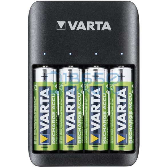 Varta USB Quatro Ni-MH Akkumulátor Töltő + 4db 2100mAh (AA / R6) Ceruza Újratölthető Elem