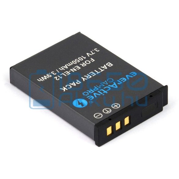 EverActive CamPro (Nikon EN-EL12) Fényképezőgép Akkumulátor (EVB014)