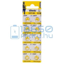 Vinnic AG0 / L521F Alkáli Gombelem (10db)