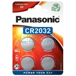 Panasonic CR2032 Lítium Gombelem (4db)