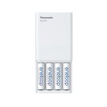 Panasonic Eneloop BQ-CC87 Ni-MH Akkumulátor Töltő és Powerbank + 4db 2000mAh (AA / R6) Ceruza Újratölthető Elem