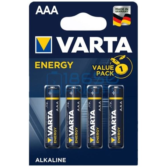 Varta Energy Alkáli Tartós (AAA / LR03) Mikro Elem (4db)