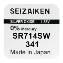 Seiko Seizaiken 357 / SR44W Ezüst-Oxid Gombelem