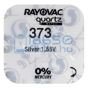 Rayovac 373 Ezüst-Oxid Gombelem