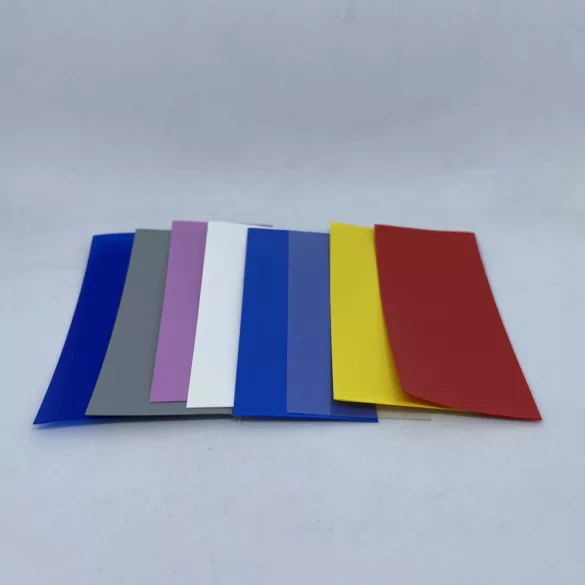 Akku Fólia 18650 Kék Átlátszó