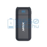 XTAR PB2 Kék Akkumulátor Töltő és Powerbank