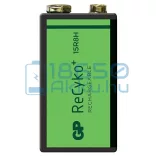 GP ReCyko+ 150 150mAh 6F22 9V Újratölthető Elem / Ni-MH Akkumulátor