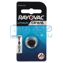 Rayovac CR1616 Lítium Gombelem