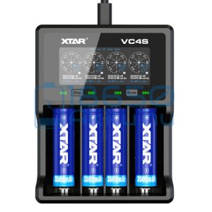 XTAR VC4S Akkumulátor Töltő