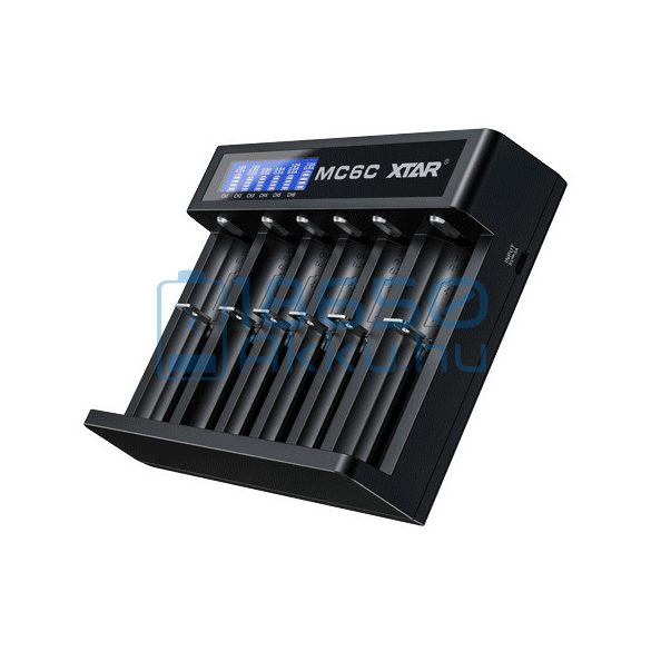 XTAR MC6C Akkumulátor Töltő
