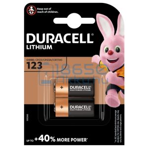 Duracell CR123 Lítium Elem (2db)