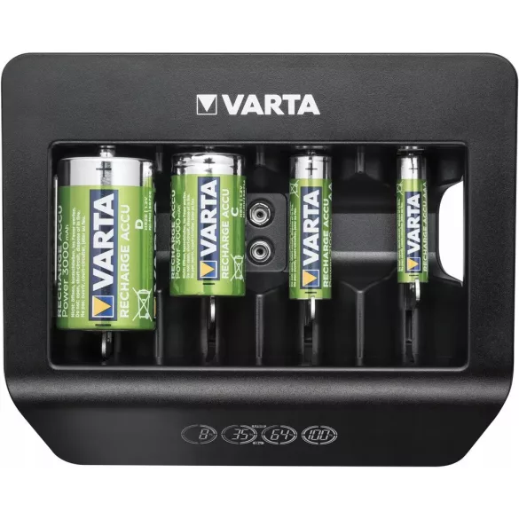 Varta LCD Universal Charger+ Ni-MH Akkumulátor Töltő