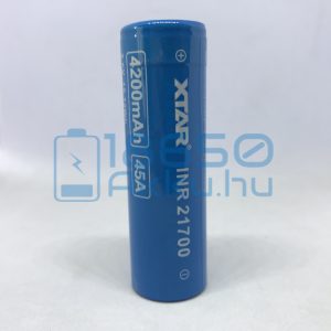 XTAR INR21700H 4200mAh 45A Akkumulátor