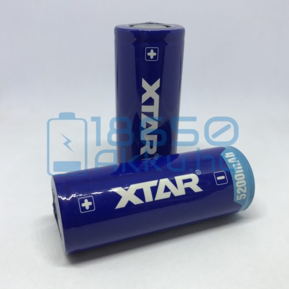 XTAR 26650 5200mAh 7A Akkumulátor