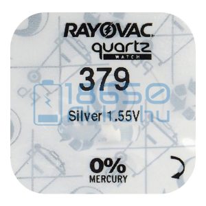 Rayovac 379 Ezüst-Oxid Gombelem