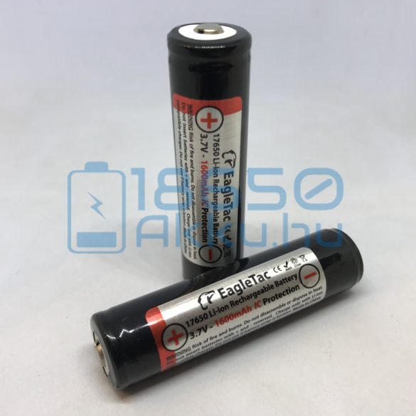 EagleTac 17650 1600mAh 3A Akkumulátor