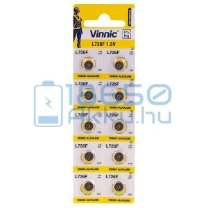 Vinnic AG2 / L726F Alkáli Gombelem (10db)