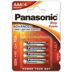   Panasonic Pro Power Alkáli Tartós (AAA / LR03) Mikro Elem (4db)