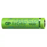 GP ReCyko 1000 950mAh (AAA / R03) Mikró Újratölthető Elem / Ni-MH Akkumulátor (4db)