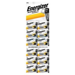   Energizer Alkaline Power Alkáli Tartós (AA / LR6) Ceruza Elem (12db) (12x1)