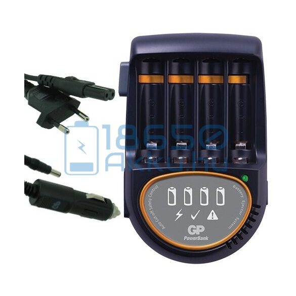 GP PB50 Ni-MH Akkumulátor Töltő és Powerbank