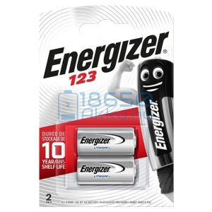 Energizer CR123 Lítium Elem (2db)