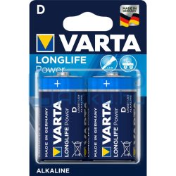   Varta Longlife Power Alkáli Tartós (D / LR20) Góliát Elem (2db)