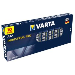   Varta Industrial Pro Alkáli Tartós (AAA / LR03) Mikro Elem (10db)
