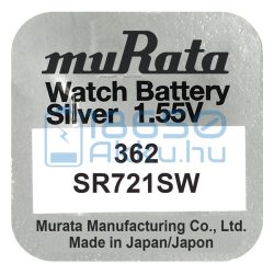 Murata 362 / SR721SW Ezüst-Oxid Gombelem
