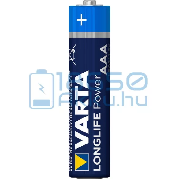 Varta Longlife Power Alkáli Tartós (AAA / LR03) Mikro Elem (16db)