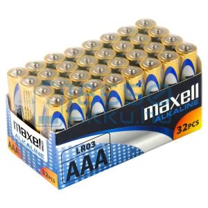 Maxell Alkáli Tartós (AAA / LR03) Mikro Elem (32db)