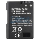 EverActive CamPro (Nikon EN-EL14) Fényképezőgép Akkumulátor (EVB013)