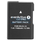 EverActive CamPro (Nikon EN-EL14) Fényképezőgép Akkumulátor (EVB013)