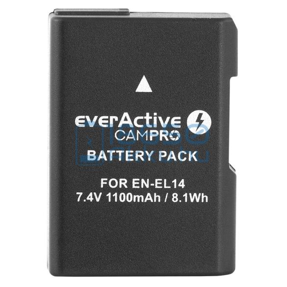 EverActive CamPro (Nikon EN-EL14) Fényképezőgép Akkumulátor (EVB013)