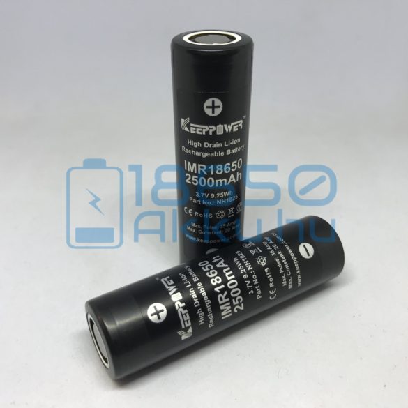 KeepPower IMR18650 2500mAh 20A